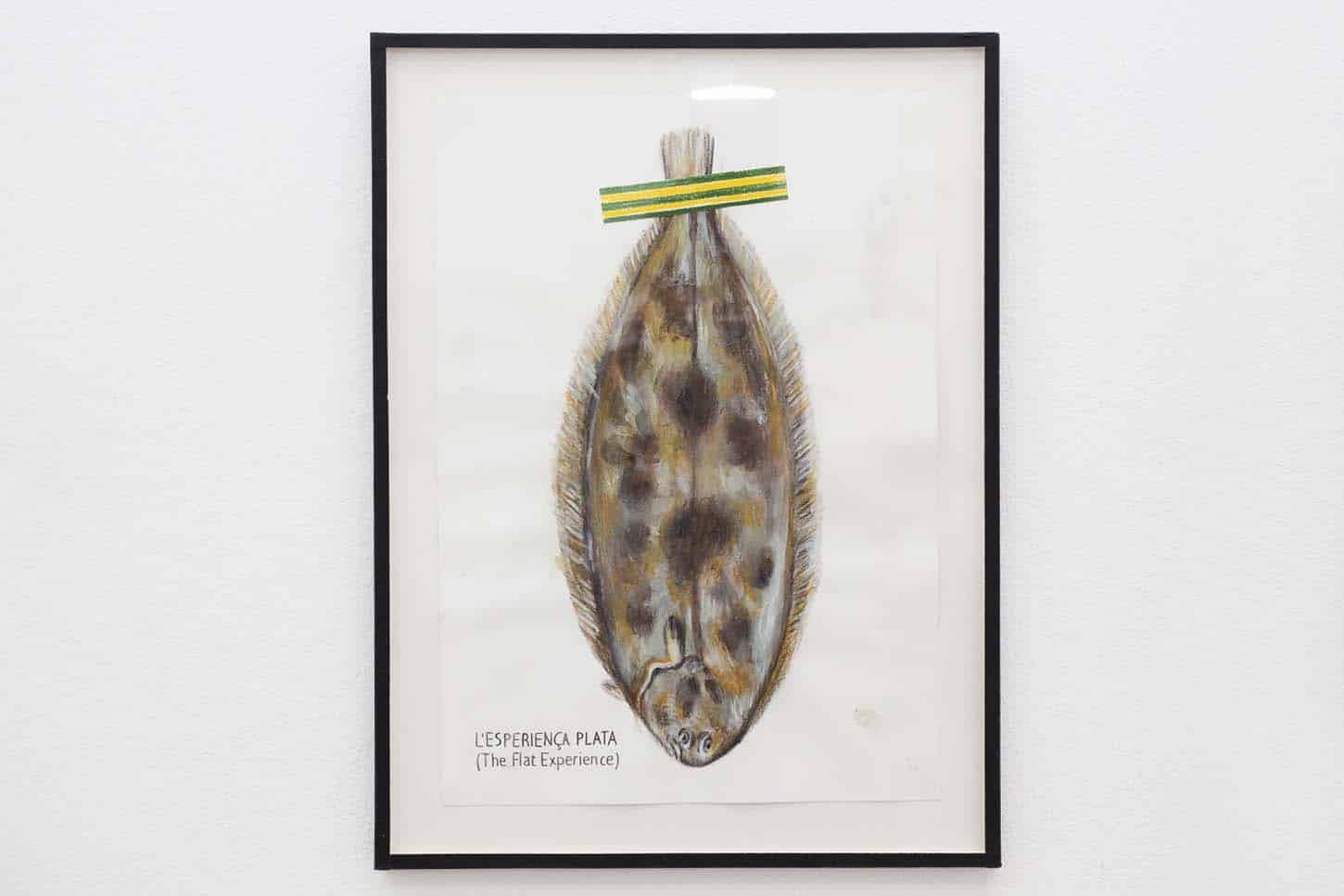 • La galerieThierry Lagalla, L’esperiença plata (The Flat Experience), 2015, technique mixte sur papier, 21 x 29,7 cm