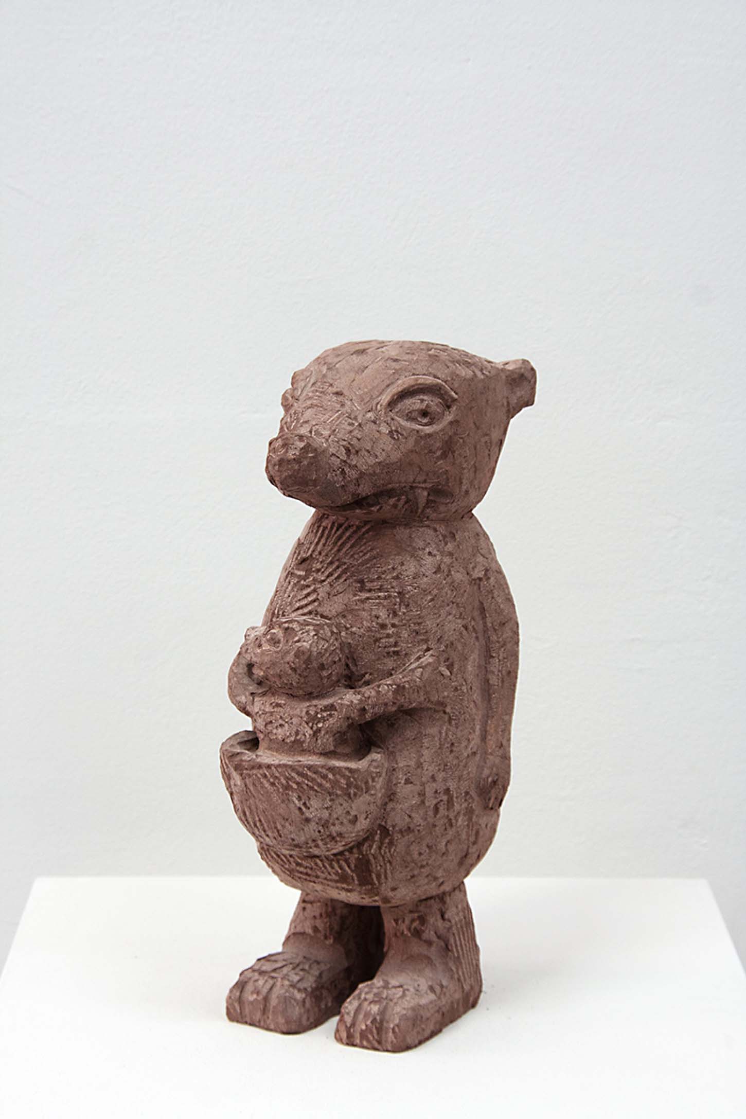 Stefan Rinck, Roo, 2013, Grès, 35 x 11 x 16cm