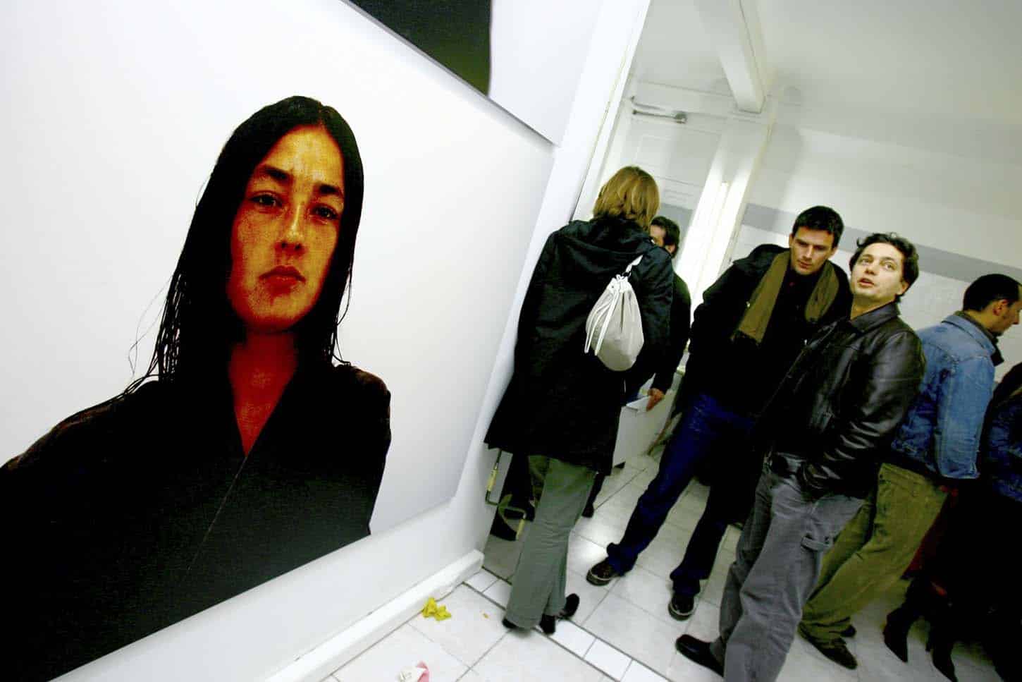 Open, février 2006, première exposition du deuxième lieu d'Espace A VENDRE à Nice,  rue Smolett.