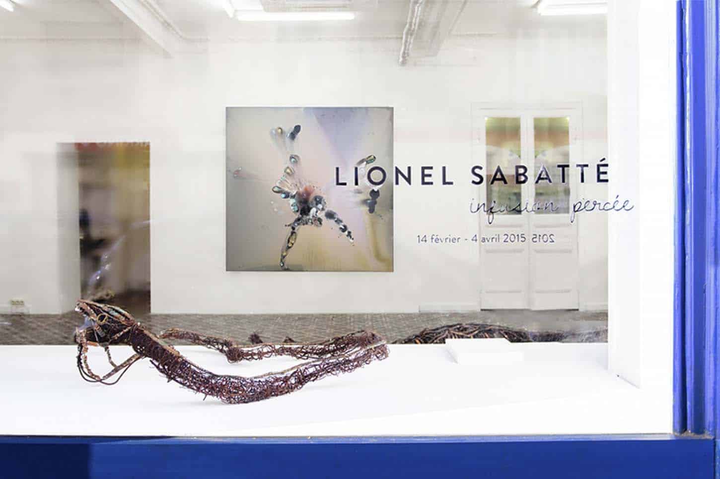 Lionel Sabbaté, Infusion percée, carton de l'exposition