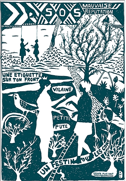 Aurélie William-Leveau, Sans titre, 2013. Sérigraphie sur Brut de Centaure 300gr, 50 x 70 cm. 50 exemplaires
