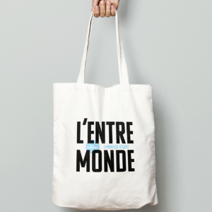 Tote bag, un artiste, un titre d’exposition. Emmanuel Régent