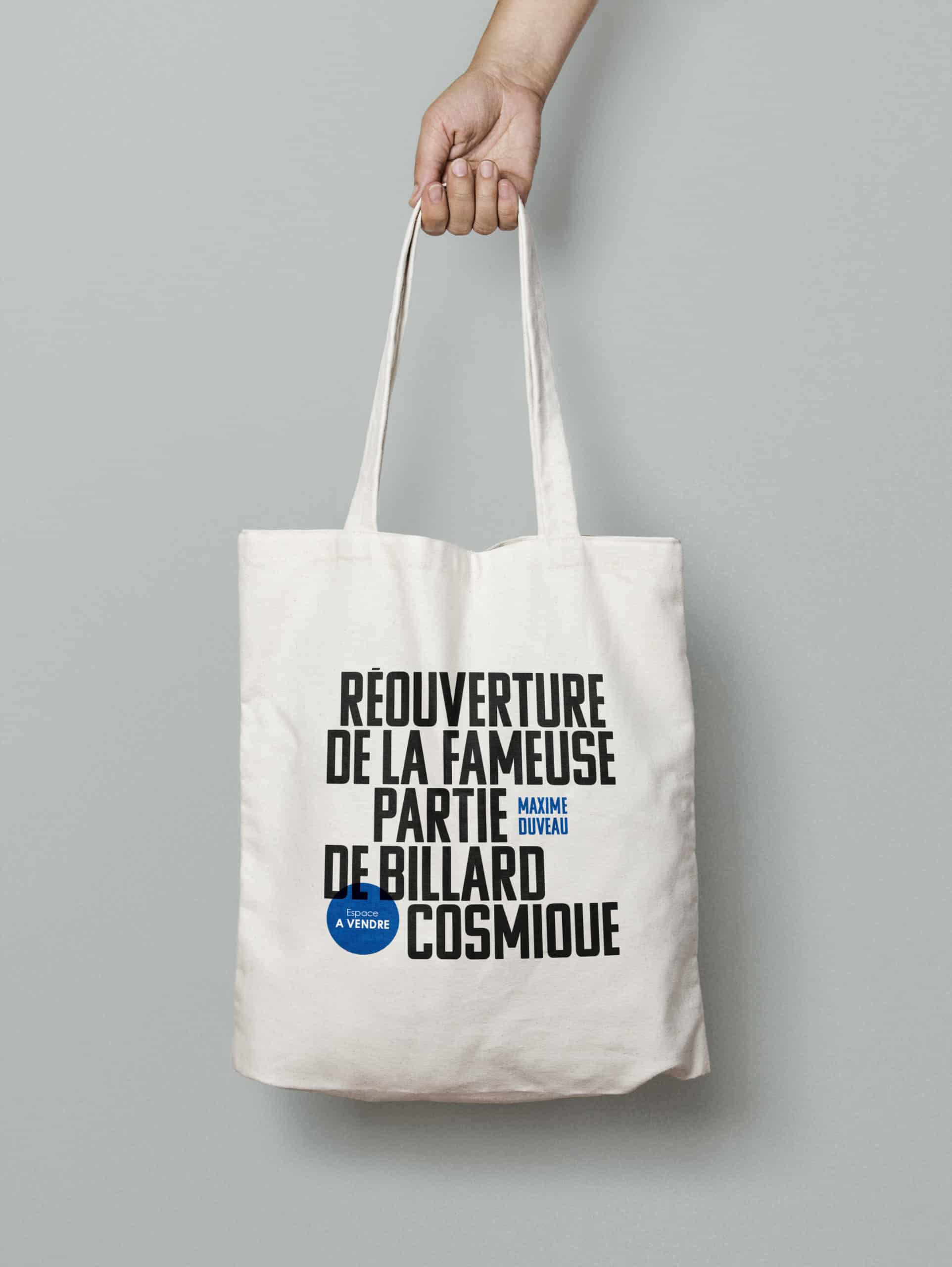 Tote bag, un artiste, un titre d'exposition. Maxime Duveau | espace à ...